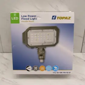 70-150w Topaz F-fl/30/50k/kn/bz-87 New Low 30w Led Outdoor Flood Light Lamp Bulb Knuckle Mount Repl. Hid