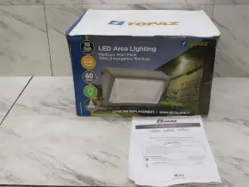 F-wp-60w Topaz F-wp-60w/50k/bz/em 74526 60w Led Area Lighting - Emergency Backup