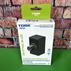 Zb124 Tork 786261789129 New Gray Wire-in Replacement Light Sensor Model #zb124