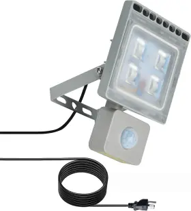 Gy66 Ufoucusllum Motion Sensor Outdoor Lights 20w Led Security For Garage Yard Patio