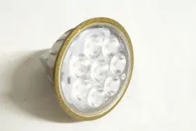 Led-8w-cm6fl27k Unique Lighting Flex Gold Mr16 8w 40 2700k 590 Lumen Warm White Led Bulb