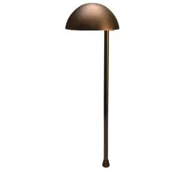 Unique Lighting Systems 042821012121 Venu-nl Weathered Brass Venus Area Light No Lamp 25ft