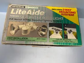 He-100aw Universal Lite Aide Motion Sensor Security Floodlight