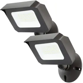 Wh-fl60 Ununono 2pack Dusk To Dawn 60w Outdoor Led Flood Light With 1/2 Inch Knuckle Mount Plate
