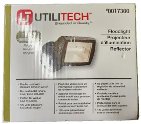 017300 Utilitech 080083500550 Floodlight #017300 - 150watt