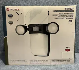 Utilitech 086162493157 Motion Activated Light