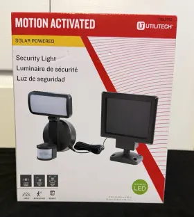A9iip-s350a-lbz-pki Utilitech Motion Activated Solar Powered Security Light #0803992