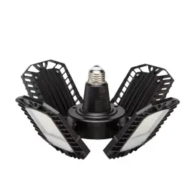 Z-jg-120al-m Utilitech 120w Motion Activated 12000 Lumens 4 -panel Led Diffuser Garage Light