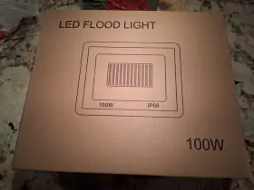 Fld-100w-6500k-ip66-1pk Valueboxstore Zhpingmx 100w Led Flood Light Outdoor 10000lm Super Bright Floodlight
