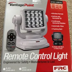 Led400-a06-b Vantage Point Frc Vantagepoint Remote Controlled Led Light 6700 Lumens New