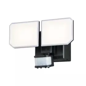 Vaxcel 313034878829 3000 Lumen 240 Degree Black Motion Sensing Dusk To Dawn Integrated Led Outdoor S