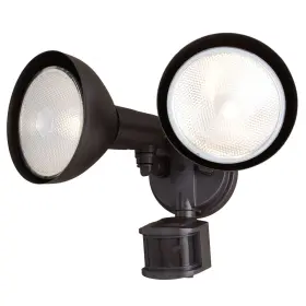 T0694 Vaxcel Lighting T0695 Outdoor Security 2 Light 12 Inch W Adjustable - Bronze