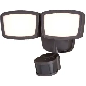 T0700 Vaxcel Lighting T0701 Outdoor Security 2 Light 11 Inch W Adjustable - Bronze