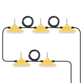 Vevor 197988811114 50ft Construction String Work Lights 75w 7500lm Connectable Waterproof