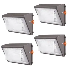 Vevor 197988812814 4pcs Led Wall Pack Lights 120w 11000lm 5000k Commercial Outdoor S
