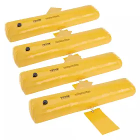 Vevor 445010993974 Flood Barrier Bags 4-pack Pvc Tarpaulin Sandbag Alt 4ftx6in Water
