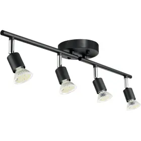 Vevor 840349981932 4-light Led Track Lighting Kit Ceiling Spot Light With Rotatable Ar