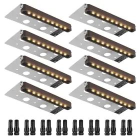 Vevor 840349982731 Led Hardscape Lighting 6.8 Inch Retaining Wall Lights 3w 12v-24v Ac/dc L Vevor 840349982731 Led Hardscape Lighting 6.8 Inch Retaining Wall Lights 3w 12v-24v Ac/dc L