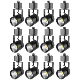 Vevor 840349984056 Led Track Lighting Heads 6.5w 3000k 470lm Warm White Dimmable H Type Tra