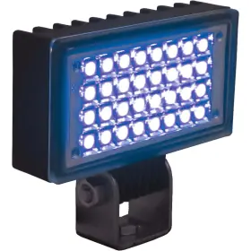 Visionx 887009121185 3.4 Inch X 1.9 Utility Flood Black 32 Blue Leds