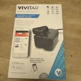 Ha-1101-wg Vivitar New Smart Security Waterproof Outdoor Plug Item Ha-1011