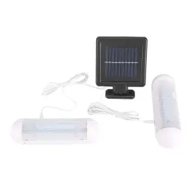 Vluoo 766879704196 Solar Powered Shed Light Rechargeable Split With On Off Switch Indoor L