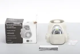 0e-outdsirsc W Box Indoor/outdoor Self Contained 120db Siren/strobe New Open