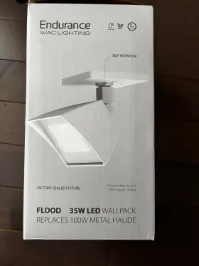 Wp-led335-30-awt Wac Lighting Wp-led335 -30-awt Endurance Flood 5 Inch Tall High Output Led - White