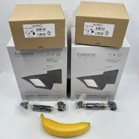 Wp-led335-50-abz Wac Lighting Endurance Flood Led Light 5000k Cool White Black Sensors