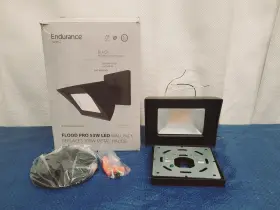 Wp-led354-35-abk Wac Lighting Wp-led354 Endurance Flood Pro 5 Inch Tall High Output Black