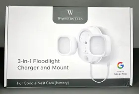 Wasserstein 895230310779 3-in-1 Smart Floodlight And Mount For Your Nest Cam - White Wasserstein 895230310779 3-in-1 Smart Floodlight And Mount For Your Nest Cam - White