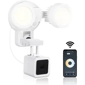 Wasserstein 895230313190 3-in-1 Wired Smart Floodlight Charger And Mount For Wyze Cam V3 Wasserstein 895230313190 3-in-1 Wired Smart Floodlight Charger And Mount For Wyze Cam V3