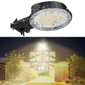 Wenni 760701773558 120w Led Barn Light Dusk To Dawn Area 18000lm Photocell Sens