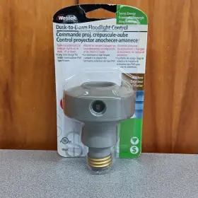 Westek Olc5c Dusk-to-dawn Automatic Light Sensor Screw-in Outdoor 120v