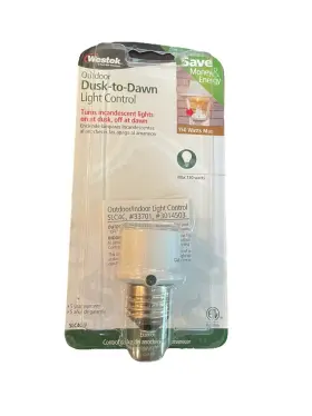 Slc4cw Westek New Dusk-to-dawn Light Control Outdoor 150 Watts Max