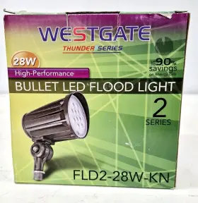 Fld2-28w-kn Westgate Bullet Led Flood Light 2800 Luens
