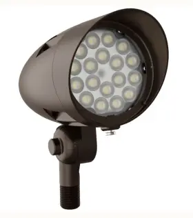Fldx-md-10-30w-30k-br Westgate Outdoor Bullet Flood Light 120w/277w With Knuckle