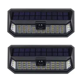 Westinghouse 642238457722 1200 Lumen Linked Solar Motion Activated Wall Light 2-pack - New