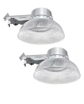 Westinghouse 744759848864 5000 Lumen Integrated Led Barn Light Dusk To Dawn 2-pack