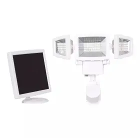 Q01fm2601-06 Westinghouse Led 2000 Lumen Solar Security Light With Triple Head