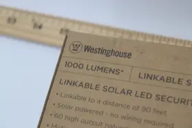 Q08bn0301-rs Westinghouse 1000 Lumen Linkable Solar Motion-activated Led Security Light Q08bn0301-rs Westinghouse 1000 Lumen Linkable Solar Motion-activated Led Security Light