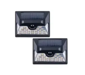 Sr53aa32h-08 Westinghouse 2x 3-1/2 X 4-3/4 Solar-power Led Motion Sensor Wall Light 600 Lumen
