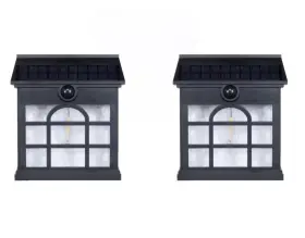 Sr56aa32h-08 Westinghouse 9 Inch X 8 Rustic Solar-powered Led Motion Sensor Light - 800 Lumen
