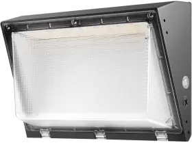 Wp100w5kd2d-snc-1 Whled Dimmable 100w Led Wall Pack Light With Dusk To Dawn Photocell 100-277v 14000