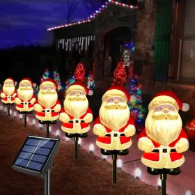 Smt113 Windpnn Upgraded 6-pack Solar Christmas Garden Stake Lights Outdoor Warm White