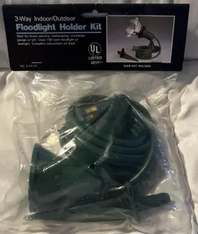 42u1 Woods 008855836300 Indoor Outdoor 3 Way Floodlight Holder Kit Ul Listed No. 83630