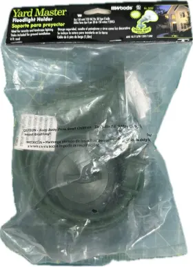 0430 Woods Yard Master Floodlight Green Electric Swivel Base Holder