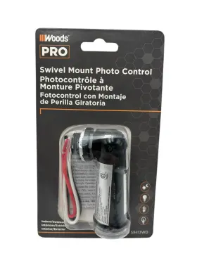 59413wd Woods 078693594137 Pro Hardwired Photo Control And 59445pc Has Both #s On Package