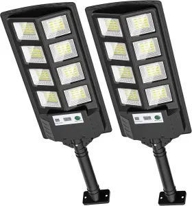 5730-hx96 Wywna Solar Street Lights Outdoor Waterproof 6000k Led Dusk To Dawn Light