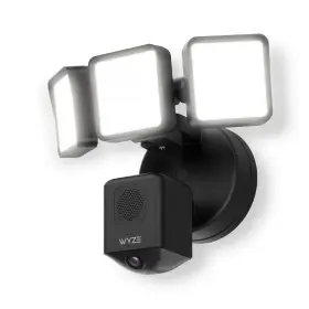 Wyze 084045766763 Wyzecflpbl Floodlight Camera Pro 2.5k Qhd 180 Wide View 3000 Lumen Led
